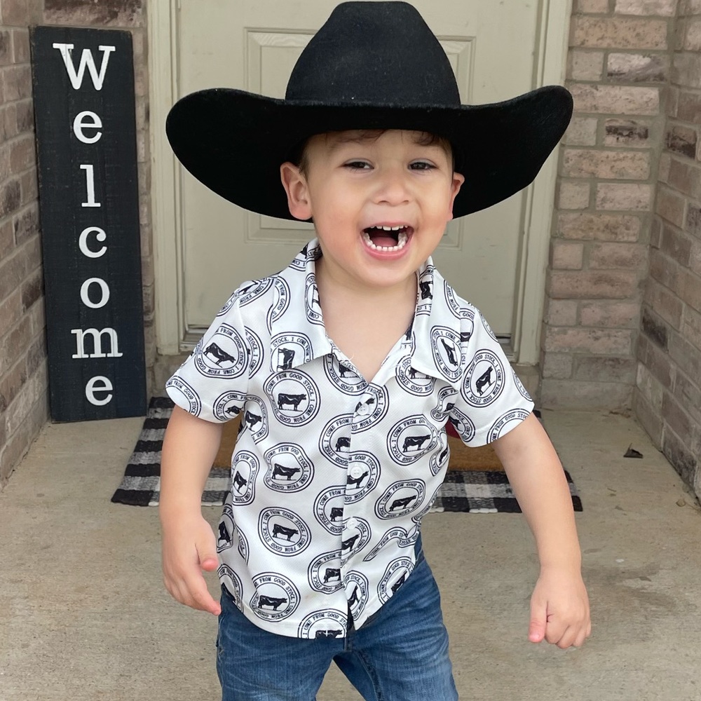 🔴Sold🔴Boy’s Rodeo Dress Shirt